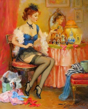 Impresionismo Painting - Pretty Woman KR 020 Impresionista